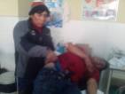Herido en centro medico. foto: Diario Expresion
