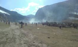 lacrimogenas en fuerabamba