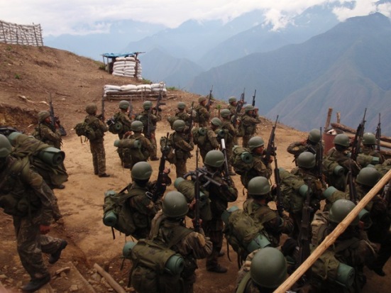 Militares en Cusco 